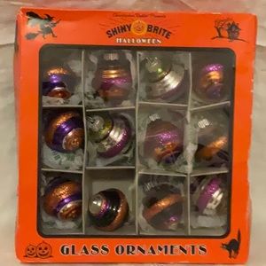 Christopher Radko Glass Halloween Ornaments
